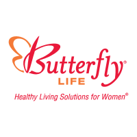 Butterfly Life logo vector