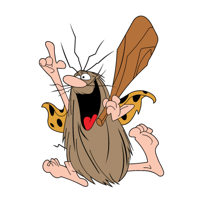 Captain Caveman logo vector