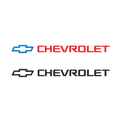Chevrolet double logo vector