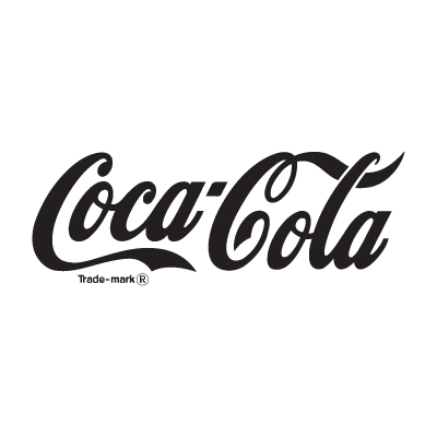 Coca-Cola black logo vector