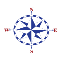 Compass logo vector