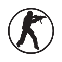 Counter-Strike logo vector