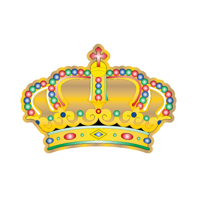 Crown siva logo vector