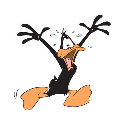 Daffy Duck logo vector