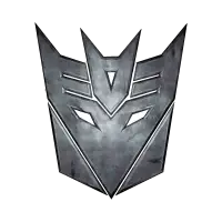 Decepticon from Transformers logo vector