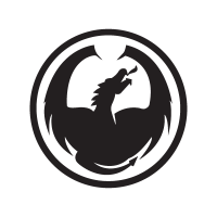 Dragon Optical logo vector