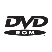 DVD Rom logo vector