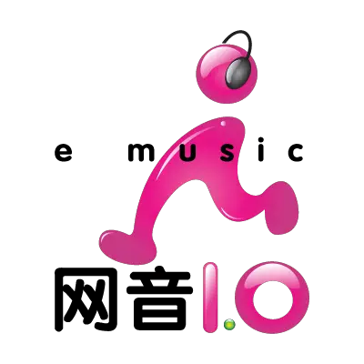 E music logo vector