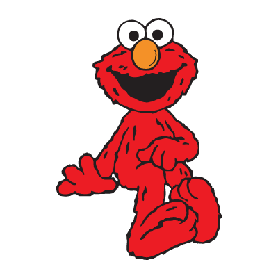Elmo Sesame Street logo vector