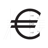 Euro cons logo vector