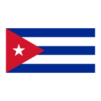 Flag of Cuba logo vector