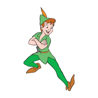 Peter Pan logo vector