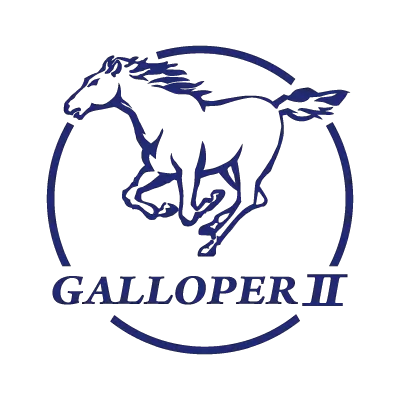 Galloper logo vector