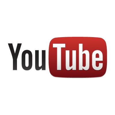New YouTube logo vector