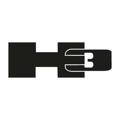 H3 Hummer logo vector