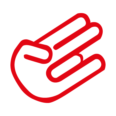 Hand Design vector logo