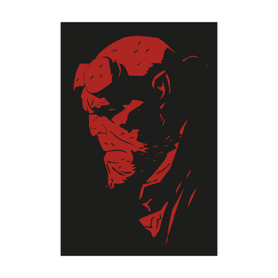 Hellboy Art logo vector