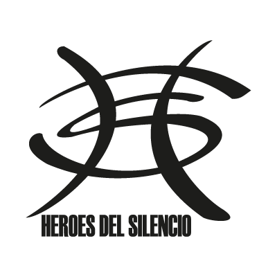 Heroes del silencio rock band logo vector