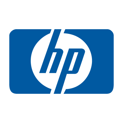 Hewlett Packard old logo vector
