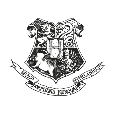 Hogwarts logo vector