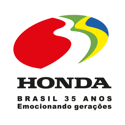 Honda 35 anos logo vector