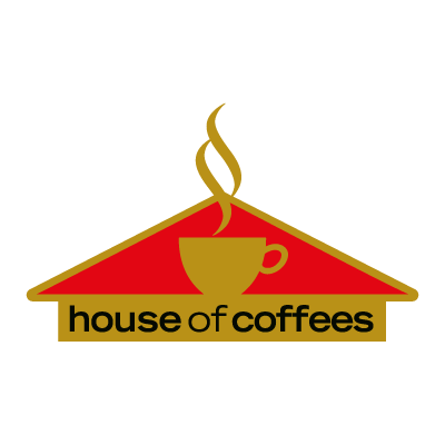 House Of Coffees logo vector