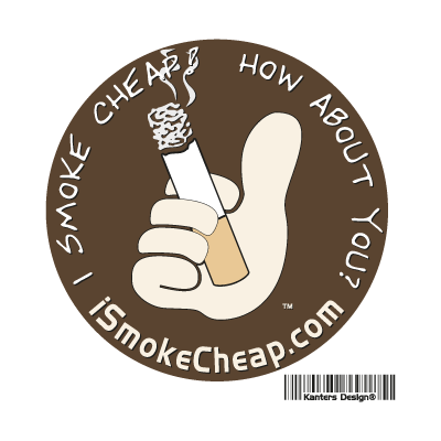 I Smoke Cheap logo vector
