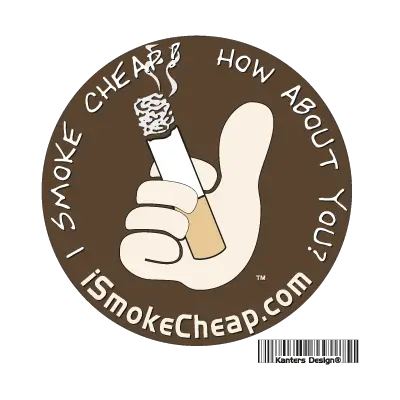 I Smoke Cheap logo vector