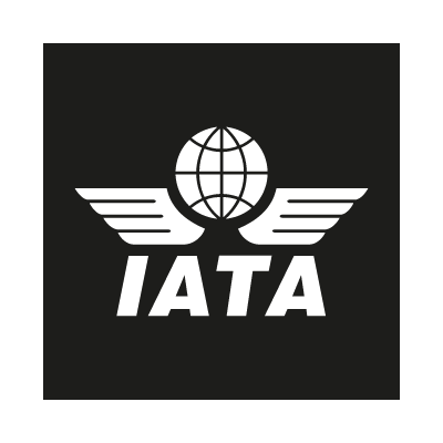 IATA black logo vector