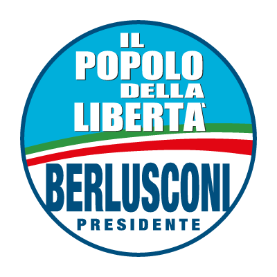 Il popolo della Liberta logo vector