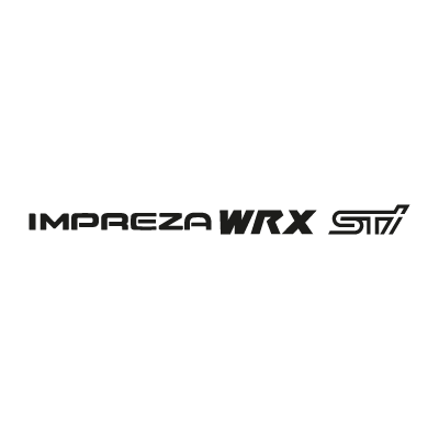 Impreza WRX STI logo vector