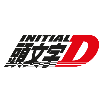 Initial D logo vector