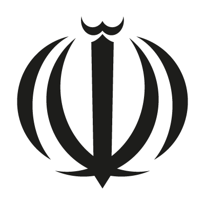 Iran Allah Sign logo vector