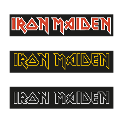 Iron Maiden 3 logo vector