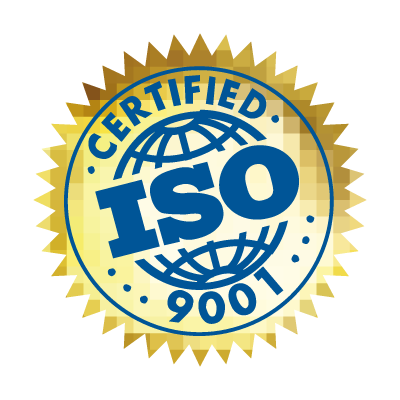 ISO 9001 Certified logo vector