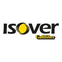 Isover Gullfiber vector logo