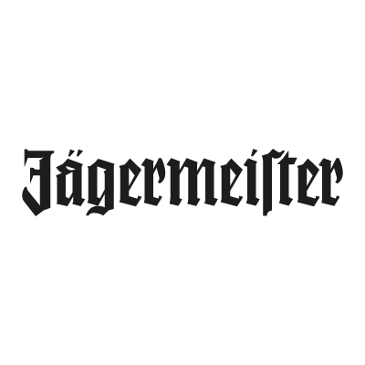 Jagermeister black logo vector