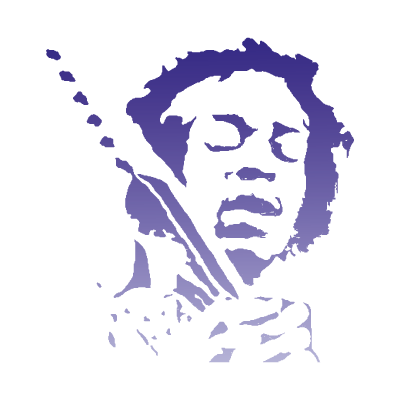 Jimi hendrix logo vector
