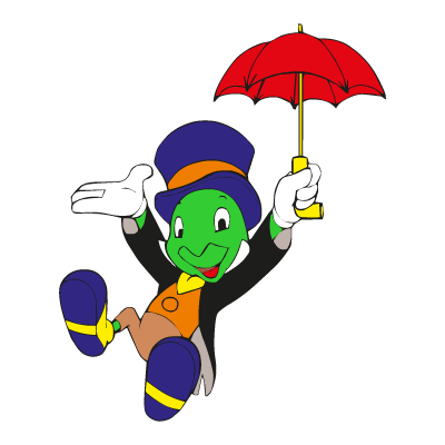Jiminy Cricket logo vector