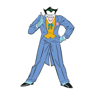 Joker from Batman logo vector