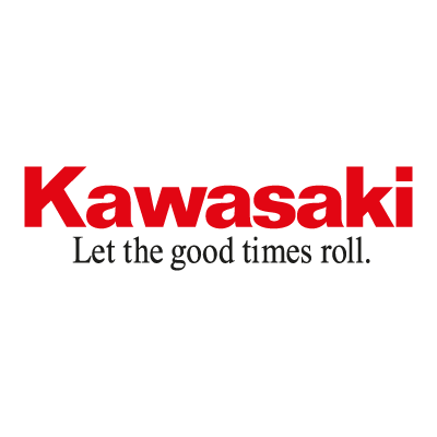 Kawasaki motorcycles logo vector
