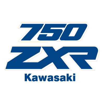 Kawasaki zxr 750 logo vector