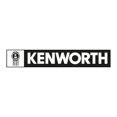 Kenworth black logo vector