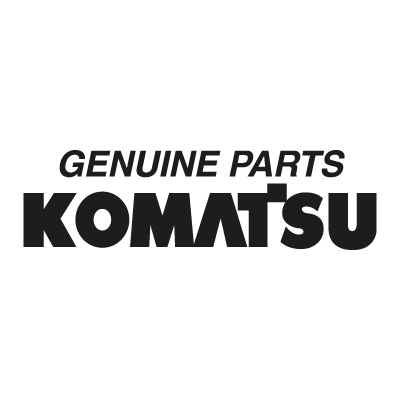 Komatsu Genuine Parts logo vector