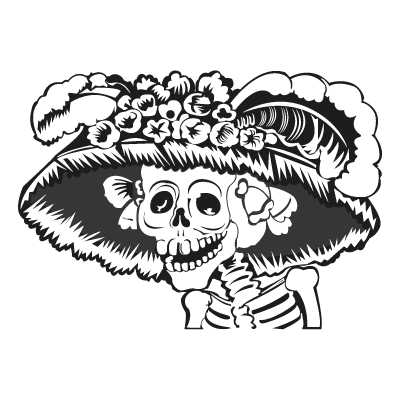 La Catrina logo vector