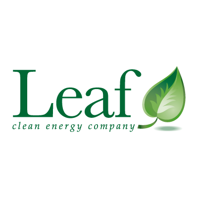 Leaf logo vector