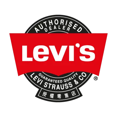 Levi’s clothing logo vector