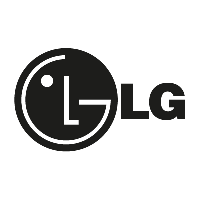 LG black logo vector