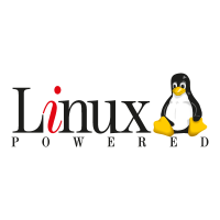 Linux Powered vector