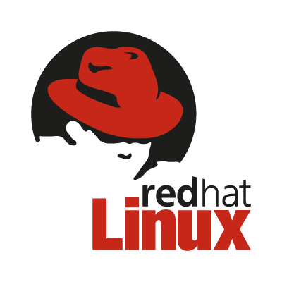 Linux Red Hat logo vector